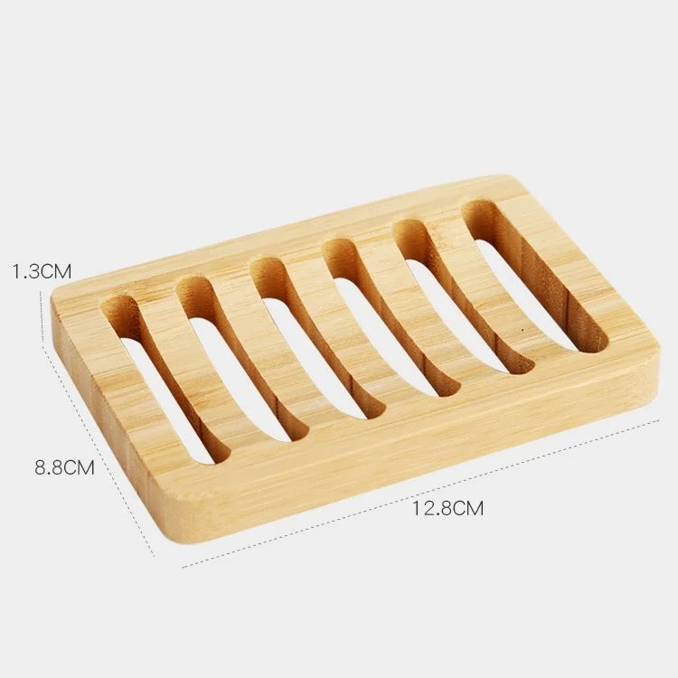 Saboneteira de Bambu com Drenagem Natural