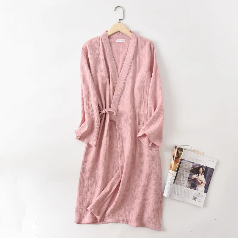 Robe Kimono Merezo de Algodão