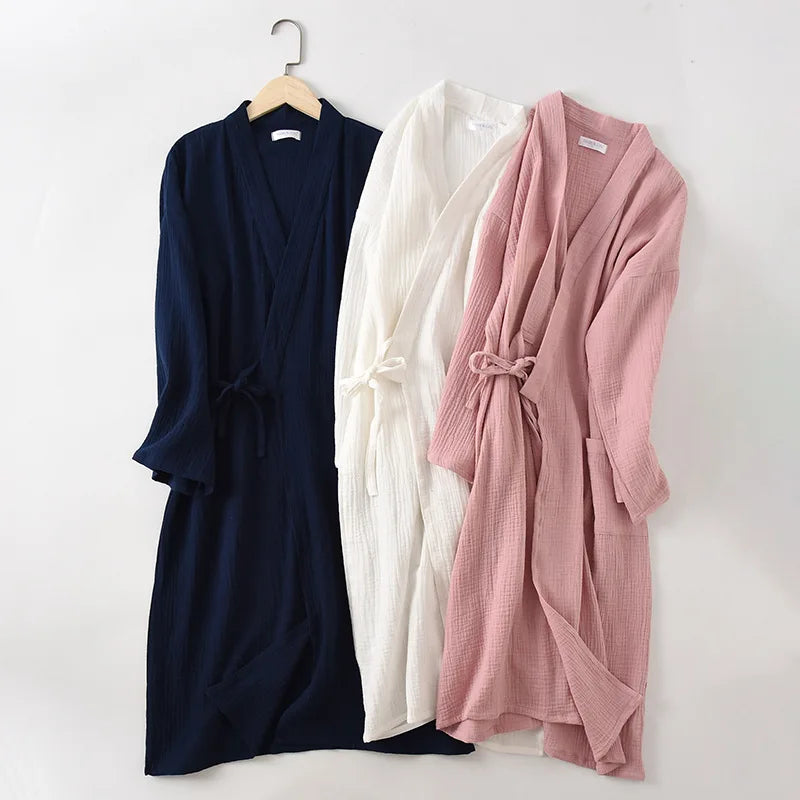 Robe Kimono Merezo de Algodão