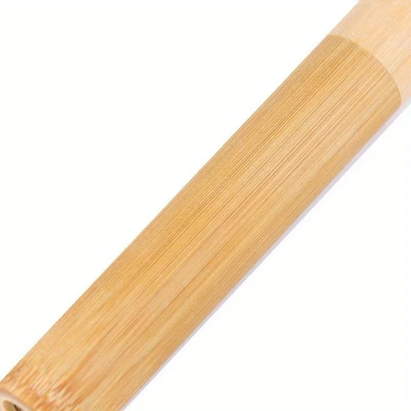 Porta-Escova de Dentes em Bambu Natural