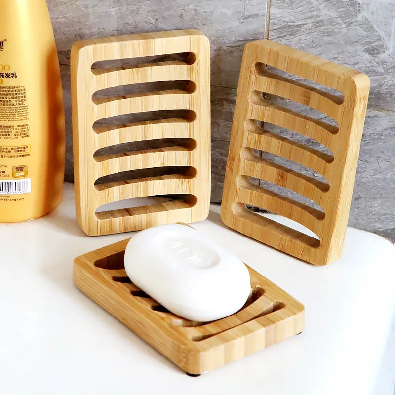 Saboneteira de Bambu com Drenagem Natural
